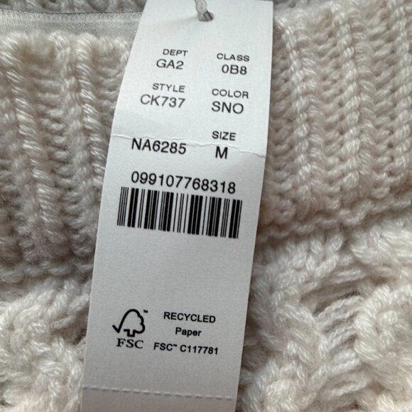 J.Crew Spring Street cashmere relaxed pullover sweater M - Picture 3 of 5